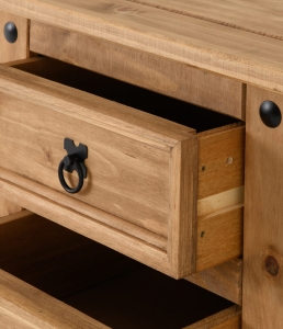 Image: 7108 - Corona 3 Drawer Bedside 